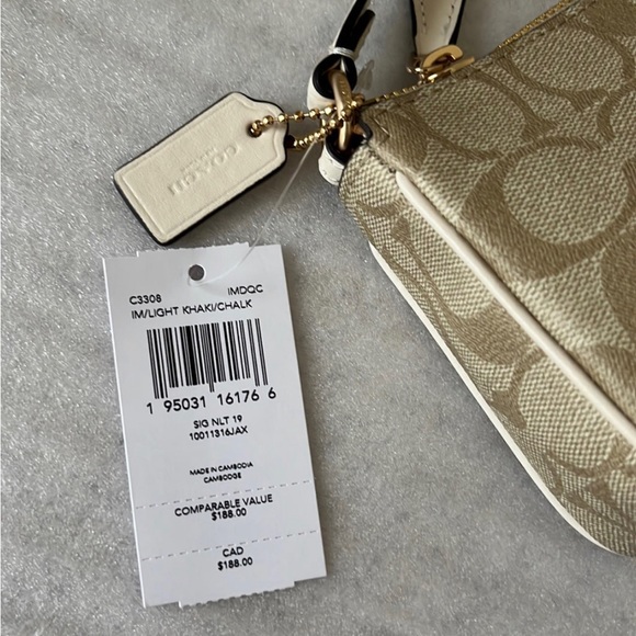 NWT Coach Outlet Nolita 19 In Signature Canvas - Picture 9 of 10